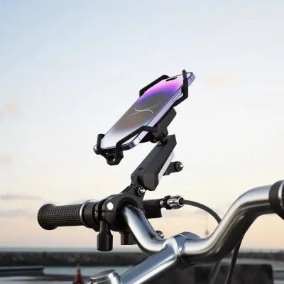 Porodo Shock-Absorption Bicycle Mount - Black